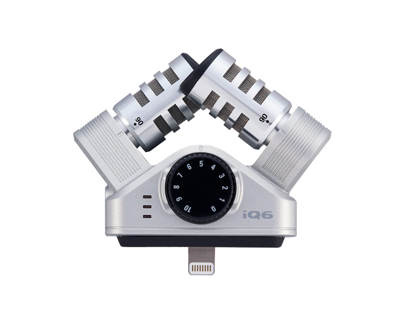 Zoom iQ6 Lightning Mic